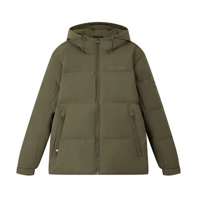 Tommy Hilfiger Winter 90 Goose Down Windproof Waterproof Hooded Jacket MW0MW37264