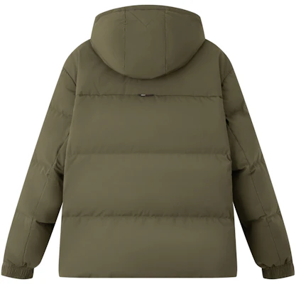 汤米希尔费格 冬季90绒鹅绒防风防水连帽夹克 MW0MW37264 4