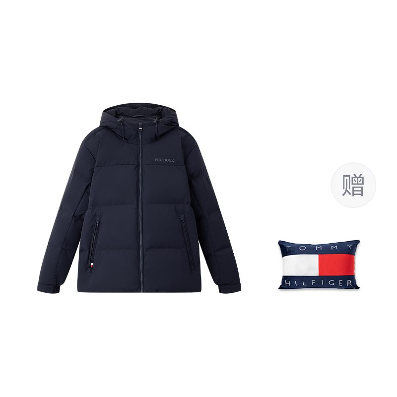 Order 汤米希尔费格 冬季90绒鹅绒防风防水连帽夹克 MW0MW37264