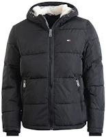 Lookbook Tommy Hilfiger Winter Hooded Windbreaker Puffer Jacket Outdoor Style 150AP123