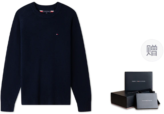 타미 힐피거 울 캐시미어 크루넥 스웨터 풀오버 MW0MW36789 8