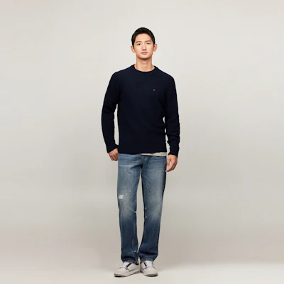 타미 힐피거 울 캐시미어 크루넥 스웨터 풀오버 MW0MW36789 14