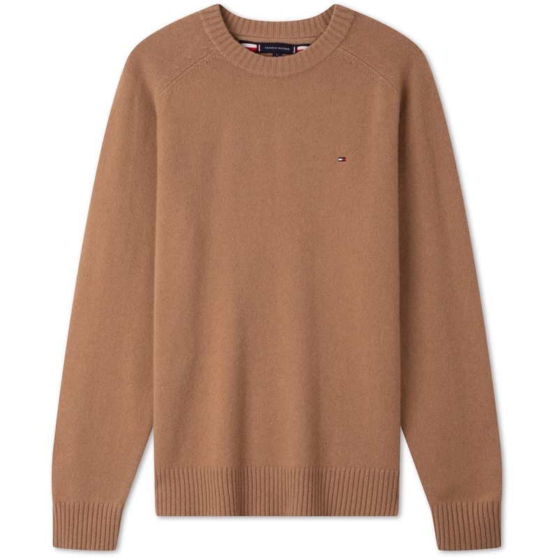 Shop 타미 힐피거 울 캐시미어 크루넥 스웨터 풀오버 MW0MW36789