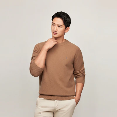 타미 힐피거 울 캐시미어 크루넥 스웨터 풀오버 MW0MW36789 Details for 타미 힐피거 울 캐시미어 크루넥 스웨터 풀오버 MW0MW36789