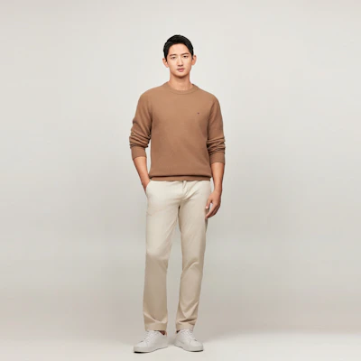 타미 힐피거 울 캐시미어 크루넥 스웨터 풀오버 MW0MW36789 Cheap 타미 힐피거 울 캐시미어 크루넥 스웨터 풀오버 MW0MW36789