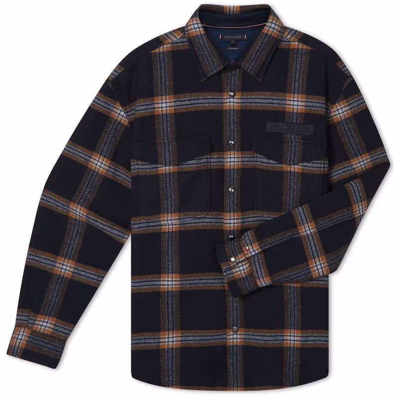 tommy-hilfiger-wool-blend-plaid-long-sleeve-shirt-navy-mw-0-mw-32852