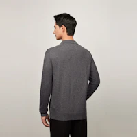 Purchase Tommy Hilfiger Wool Blend Polo Sweater with Embroidered Logo MW0MW36519
