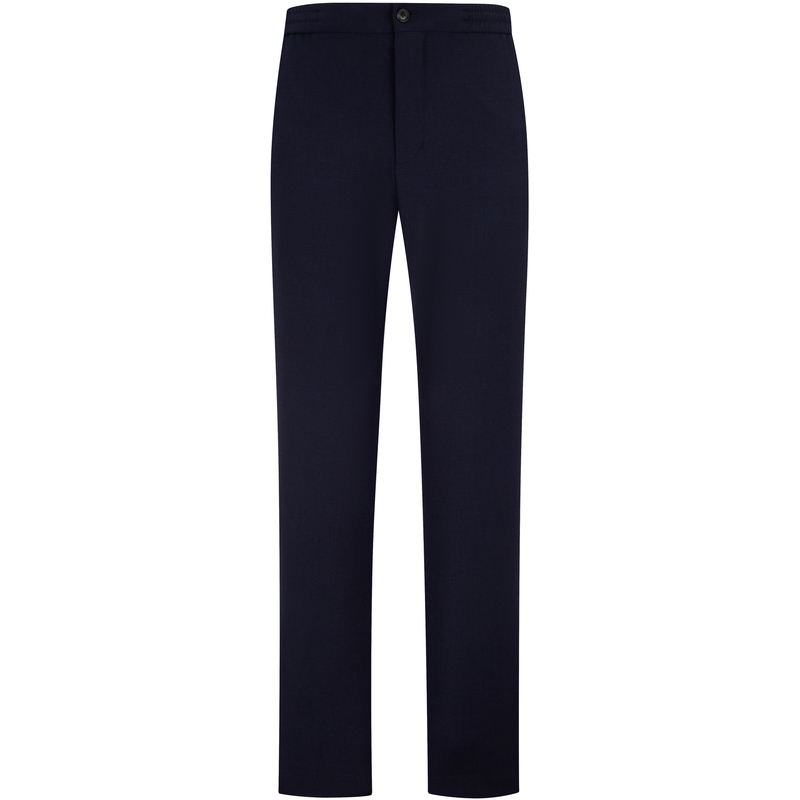Tommy Hilfiger  Wool Blend Tapered Casual Business Pants Navy Blue. MW0MW34888