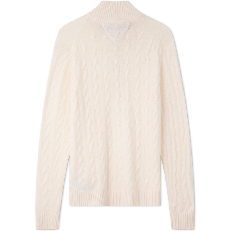 Cheap 汤米·希尔费格 羊毛半拉链针织休闲毛衣套头衫 MW0MW37898