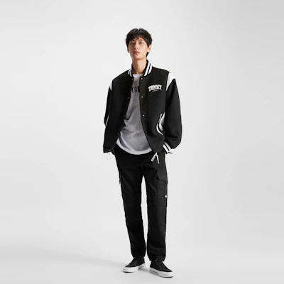 Tommy Hilfiger 美國色塊羊毛混紡棒球外套 DM0DM17223-BDS Details for Tommy Hilfiger 美國色塊羊毛混紡棒球外套 DM0DM17223-BDS