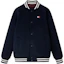 Buy Tommy Hilfiger Chaqueta Bomber Varsity Aviador Mezcla de Lana Azul Marino DM0DM20685