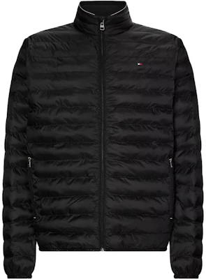Tommy Hilfiger 大尺碼可收納再生材質黑色拉鍊外套 MMW32982-BDS Buy Tommy Hilfiger 大尺碼可收納再生材質黑色拉鍊外套 MMW32982-BDS