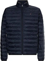 Tommy Hilfiger Big & Tall Recycled Packable Navy Puffer Jacket for Men MMW32982-DW5 Tommy Hilfiger Big & Tall Recycled Packable Navy Puffer Jacket for Men MMW32982-DW5