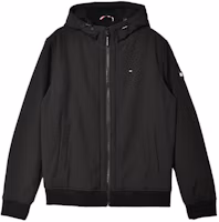 Order Tommy Hilfiger Black Casual Zip-Up Hoodie Jacket Long Sleeve Travel Wear 151AP383-blk