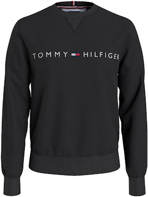 Tommy Hilfiger Black Fleece Letter Print Pullover Sweatshirt - Winterwear 78D8989-065 Buy Tommy Hilfiger Black Fleece Letter Print Pullover Sweatshirt - Winterwear 78D8989-065