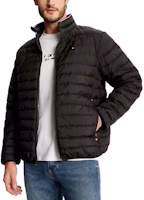 Order Tommy Hilfiger Black Solid Stand-Collar Zip Long-Sleeve Jacket 78J6192-BDS