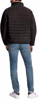 Shop Tommy Hilfiger Black Solid Stand-Collar Zip Long-Sleeve Jacket 78J6192-BDS