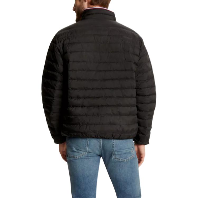 Details for Tommy Hilfiger Jaket Hitam Kerah Standar Lengan Panjang Resleting 78J6192-BDS