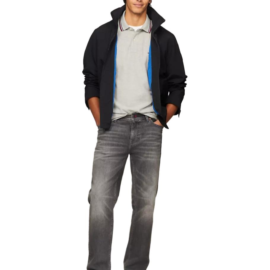 Purchase Tommy Hilfiger Jaket Hitam Waterproof Windproof dengan Resleting Depan 78J8297-002