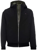 Tommy Hilfiger Black Waterproof Windproof Hooded Softshell Jacket 158AP223-BLK Tommy Hilfiger Black Waterproof Windproof Hooded Softshell Jacket 158AP223-BLK