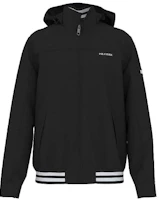 Tommy Hilfiger Black Zip Hoodie Jacket with Chest Logo Embroidery 7858429-012 Tommy Hilfiger Black Zip Hoodie Jacket with Chest Logo Embroidery 7858429-012