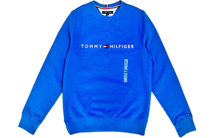 Tommy Hilfiger Blue Crewneck Pullover Sweatshirt Long Sleeve 78D8989-425