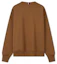 Lookbook 汤米希尔费格棕色刺绣标志纯棉圆领卫衣 MW0MW32671