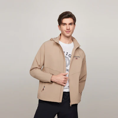 Tommy Hilfiger 限量版吸濕排汗連帽外套 MW0MW36999 Shop Tommy Hilfiger 限量版吸濕排汗連帽外套 MW0MW36999