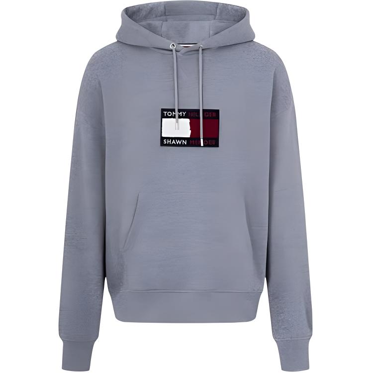 Tommy Hilfiger Capsule Logo Pullover Hoodie Men’s Dark Gray MW0MW31186-P91