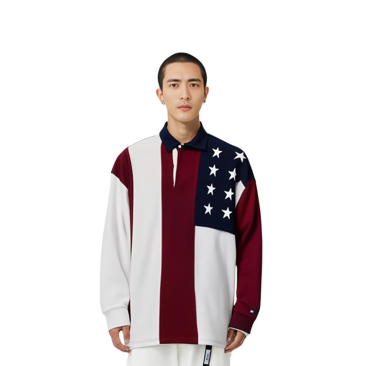 Details for 汤米·希尔费格胶囊系列宽松拼色卫衣 红白蓝 MW0MW31341