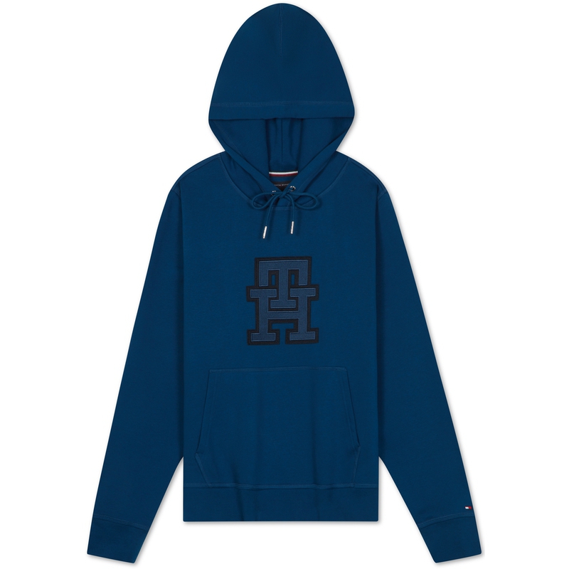 Tommy Hilfiger Casual Embroidered Logo Solid Color Sweatshirt MW0MW34169