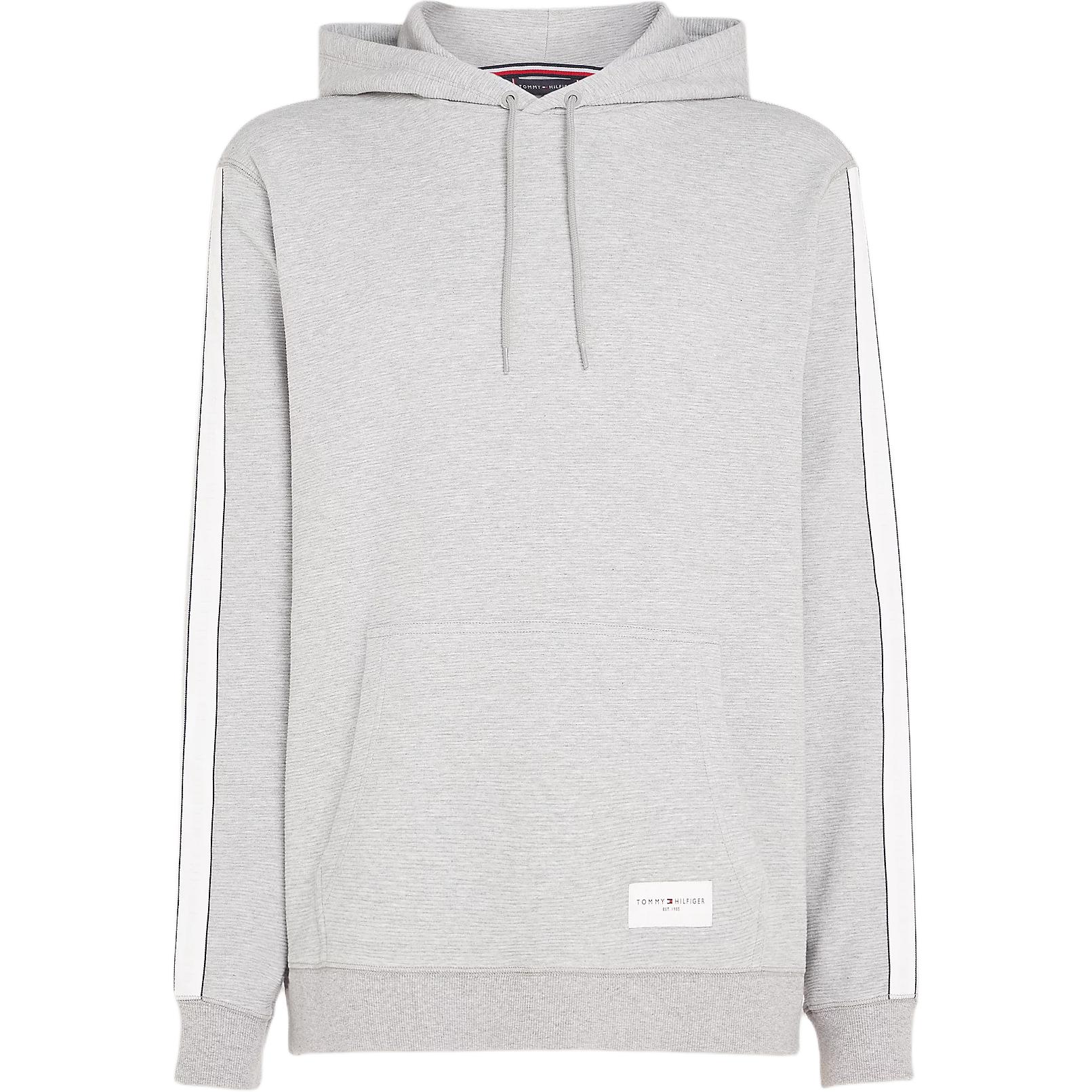 Tommy Hilfiger Casual Hoodie Pullover Gray Long-Sleeve Sweater UM0UM03189-P61
