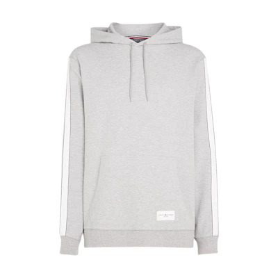 Tommy Hilfiger Casual Hoodie Pullover Gray Long-Sleeve Sweater UM0UM03189-P61