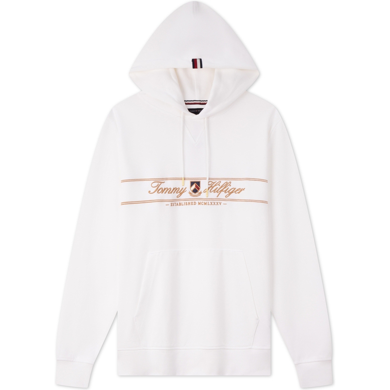 Tommy Hilfiger Casual Hoodie with American Style Embroidery Pullover 78JA837