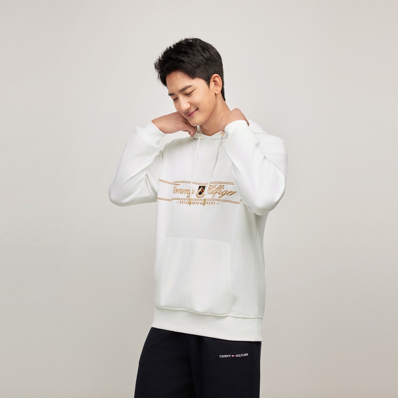 Details for Tommy Hilfiger 美式刺繡休閒連帽上衣 78JA837