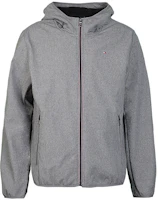 Tommy Hilfiger Casual Waterproof Hooded Zip Jacket - Blended Grey 157AP294-HGR Tommy Hilfiger Casual Waterproof Hooded Zip Jacket - Blended Grey 157AP294-HGR