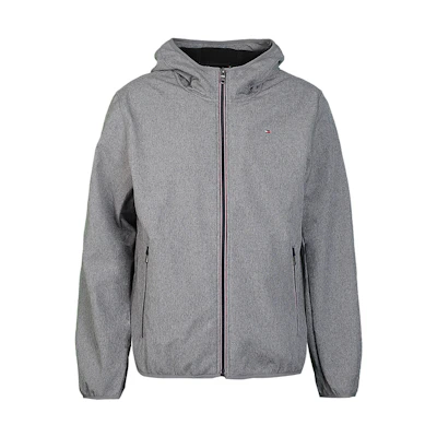 Tommy Hilfiger Casual Waterproof Hooded Zip Jacket - Blended Grey 157AP294-HGR