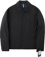 Tommy Hilfiger Classic Black Logo Embroidered Business Casual Jacket Men TM-159AK644 Tommy Hilfiger Classic Black Logo Embroidered Business Casual Jacket Men TM-159AK644
