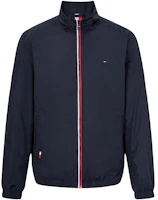 Tommy Hilfiger Classic Colorblock Zip-Up Jacket Navy Men MW0MW30244DW5 Tommy Hilfiger Classic Colorblock Zip-Up Jacket Navy Men MW0MW30244DW5