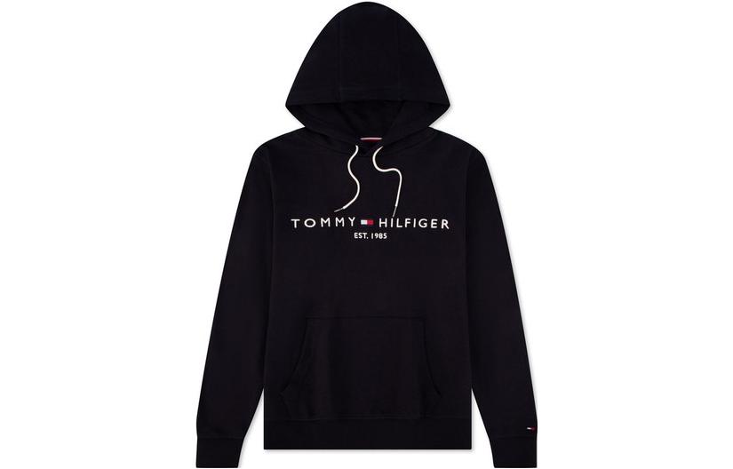 Tommy Hilfiger Classic Embroidered Logo Pullover Hoodie Fit MW0MW13720