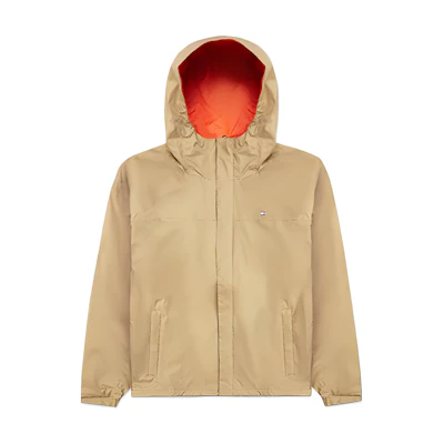 Tommy Hilfiger Classic Khaki Lightweight Windproof Hooded Jacket 156AP010-KHAKI