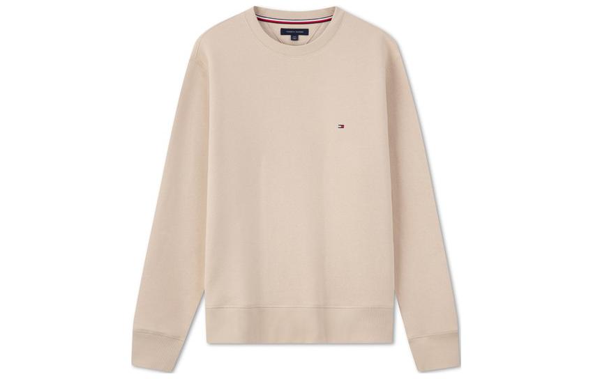 Tommy Hilfiger Classic Solid Embroidered Crewneck Fleece Sweatshirt 78J9719