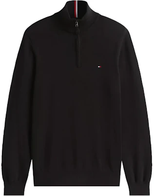 Tommy Hilfiger 經典純色黑色套頭衫 - 春秋休閒款 78J6867-001 Buy Tommy Hilfiger 經典純色黑色套頭衫 - 春秋休閒款 78J6867-001