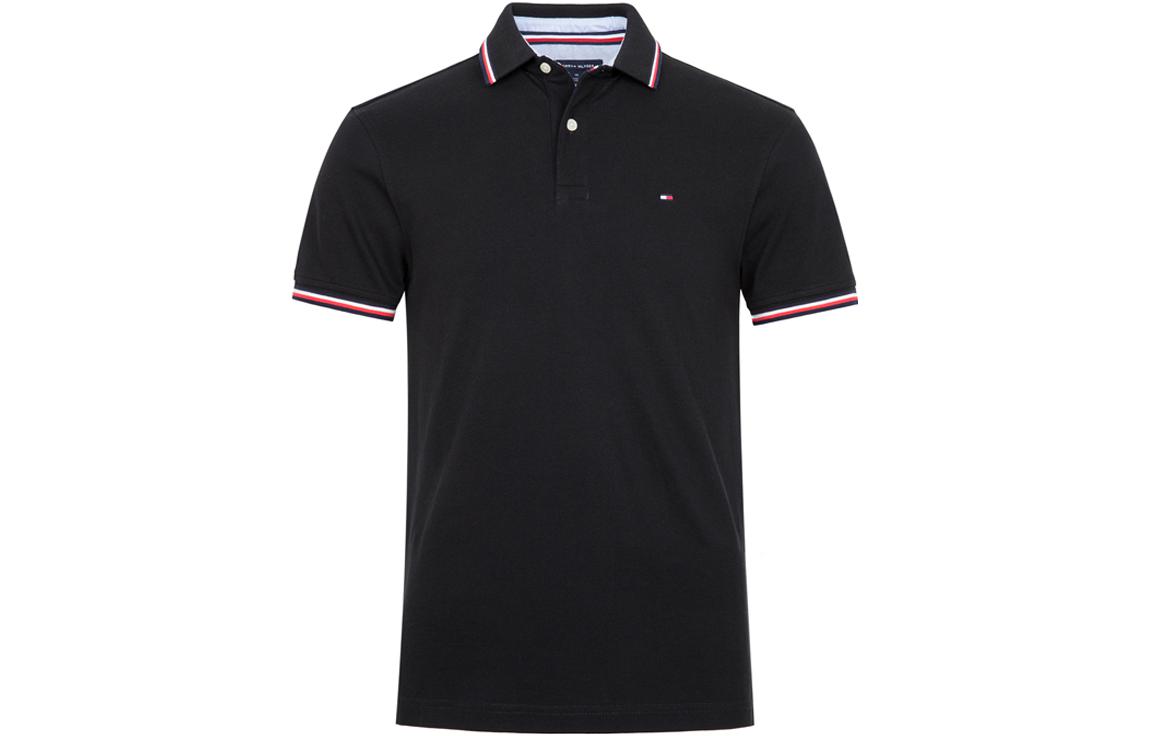 Tommy Hilfiger Classic Striped Polo Shirt - Retro American Preppy Style. 78B2300-012
