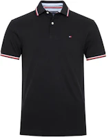 Tommy Hilfiger Classic Striped Polo Shirt - Retro American Preppy Style. 78B2300-012