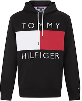 Tommy Hilfiger 拼色刺繡抽繩連帽套頭衫 08678J1753- 3