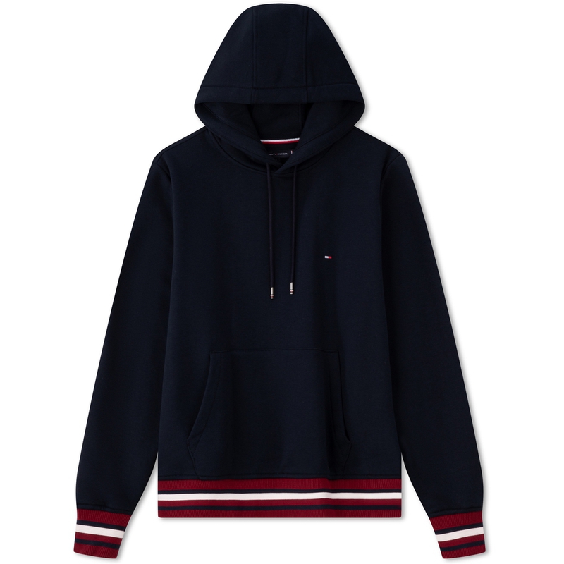 Order Tommy Hilfiger 拼色刺繡Logo連帽上衣 MW0MW32680