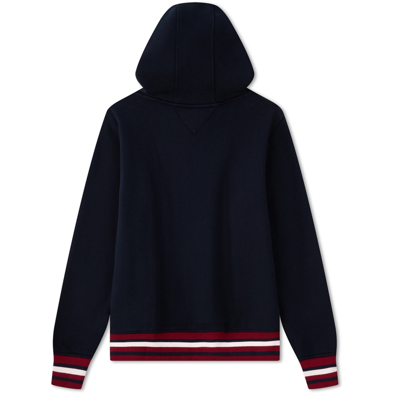Lookbook Tommy Hilfiger 拼色刺繡Logo連帽上衣 MW0MW32680