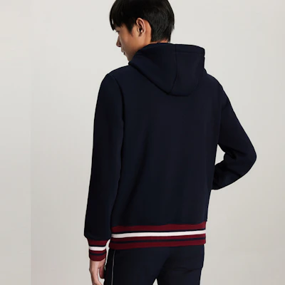 Tommy Hilfiger 拼色刺繡Logo連帽上衣 MW0MW32680 Shop Tommy Hilfiger 拼色刺繡Logo連帽上衣 MW0MW32680