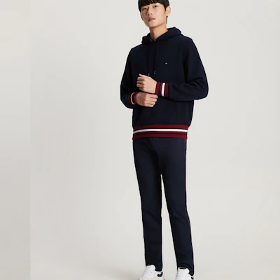 Tommy Hilfiger 拼色刺繡Logo連帽上衣 MW0MW32680 Purchase Tommy Hilfiger 拼色刺繡Logo連帽上衣 MW0MW32680